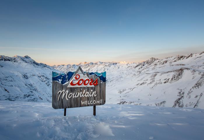 Coors Mountain Welcome